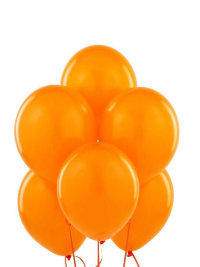 Шары" Оранжевые" 30 см